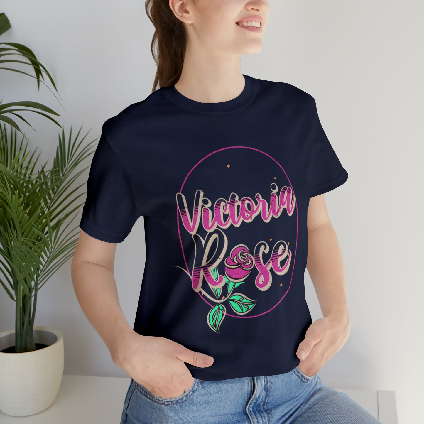 Victoria Rose Jersey Short Sleeve Tee
