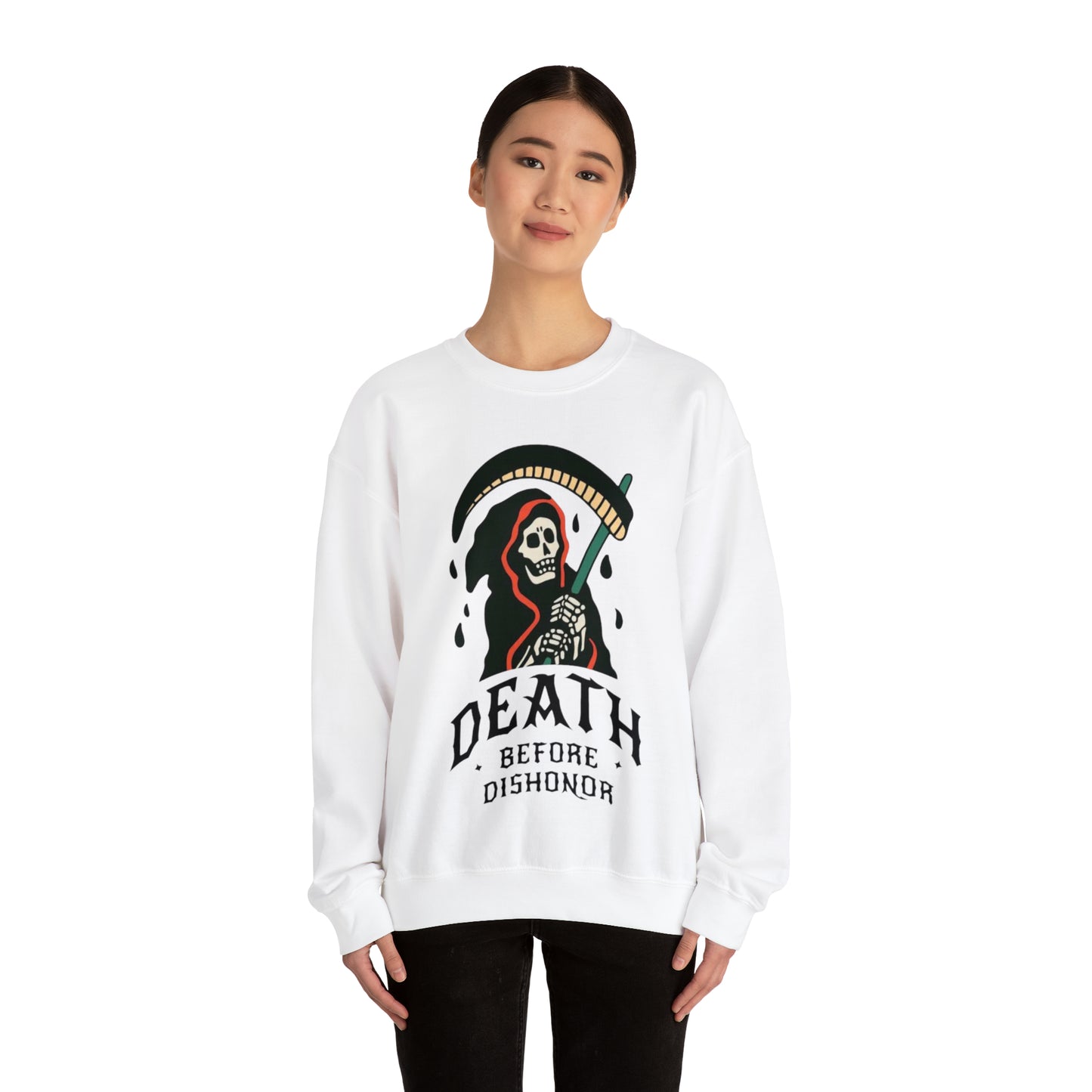 Death before dishonor Crewneck Sweatshirt
