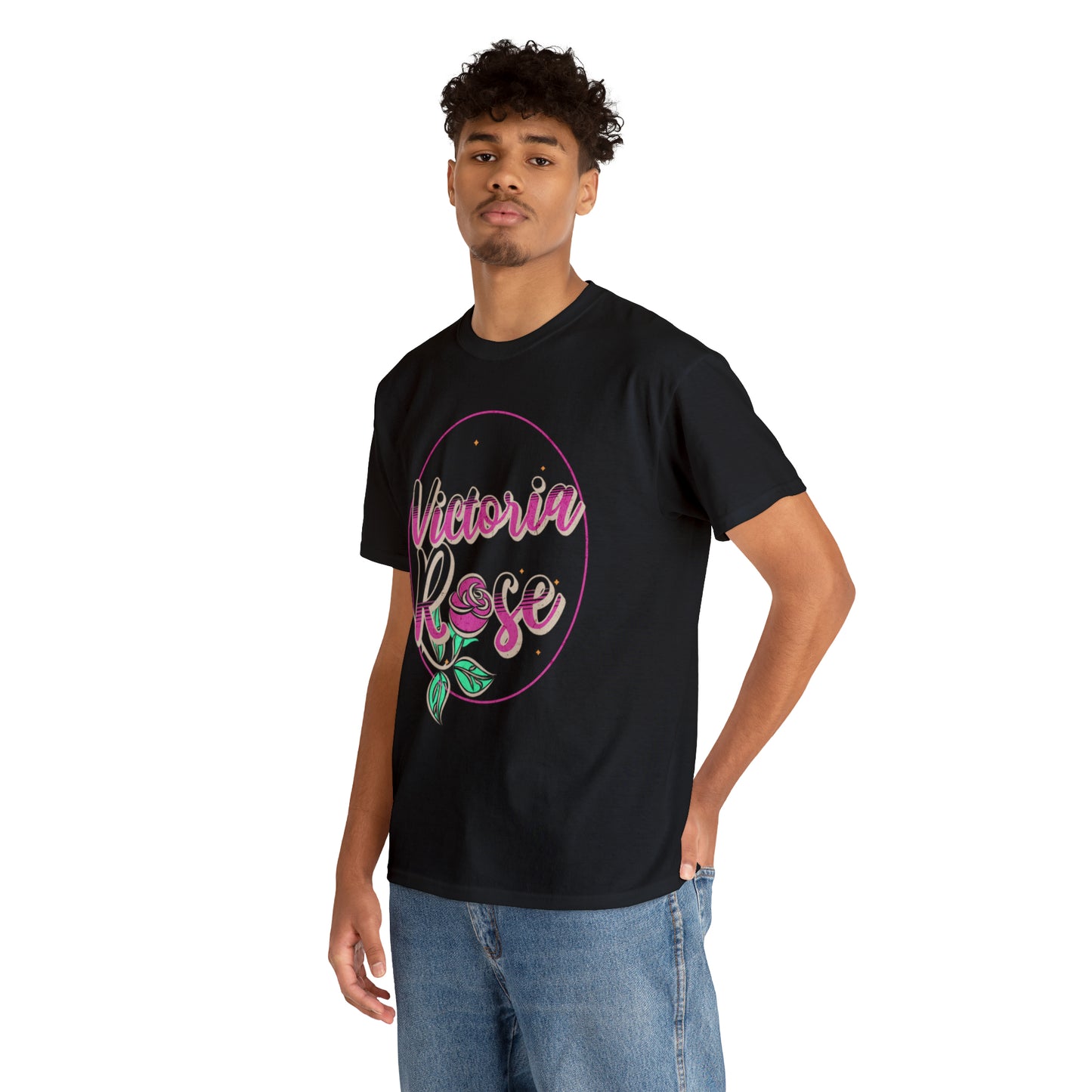 Victoria Rose Heavy Cotton Tee