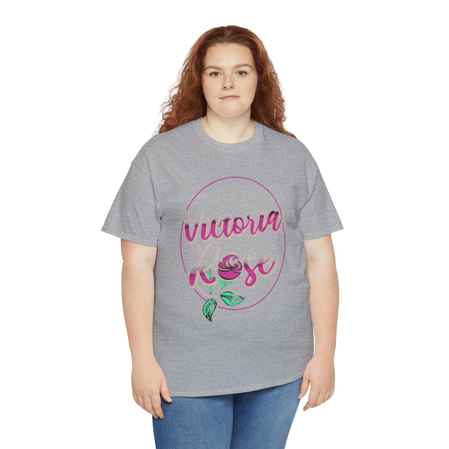 Victoria Rose Heavy Cotton Tee