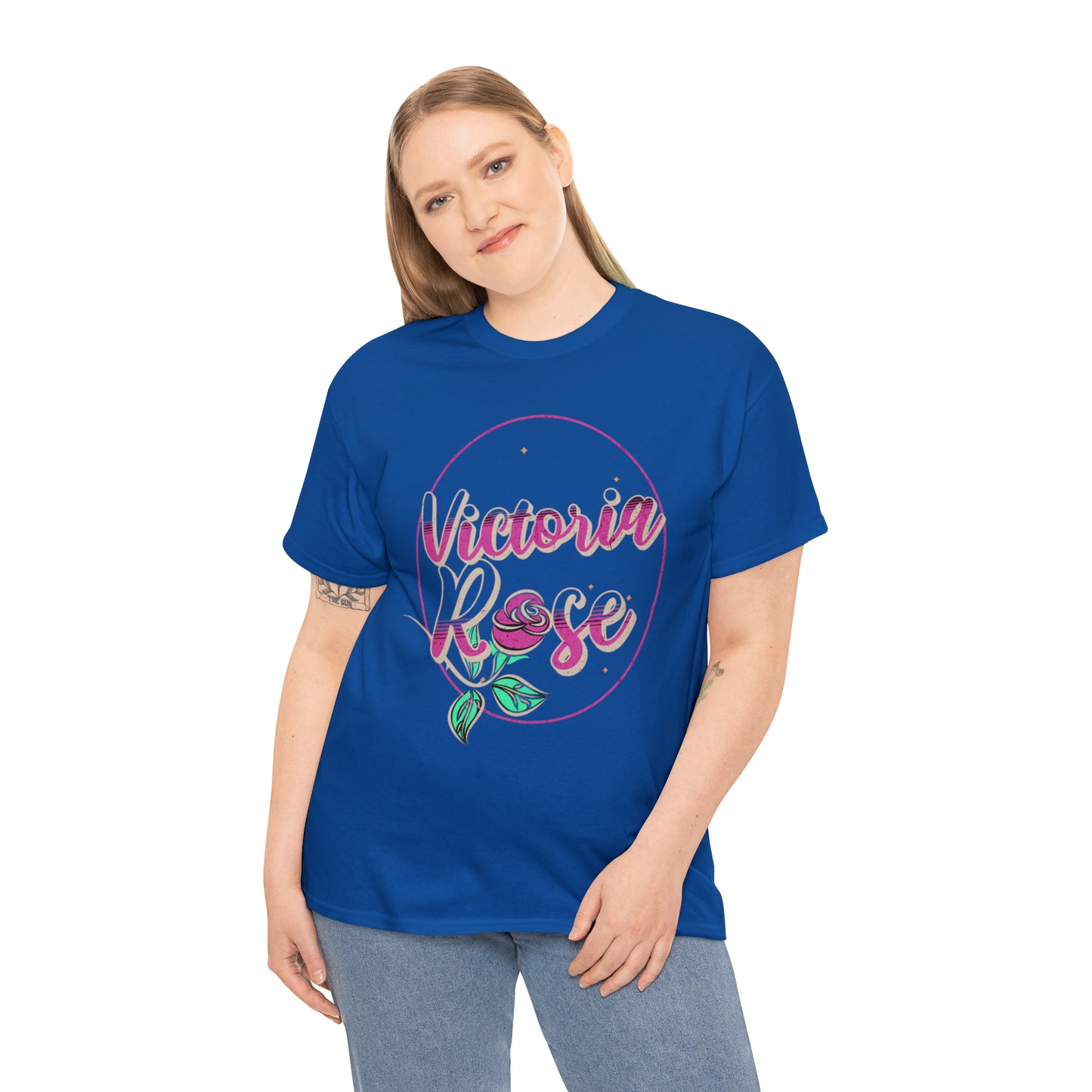 Victoria Rose Heavy Cotton Tee