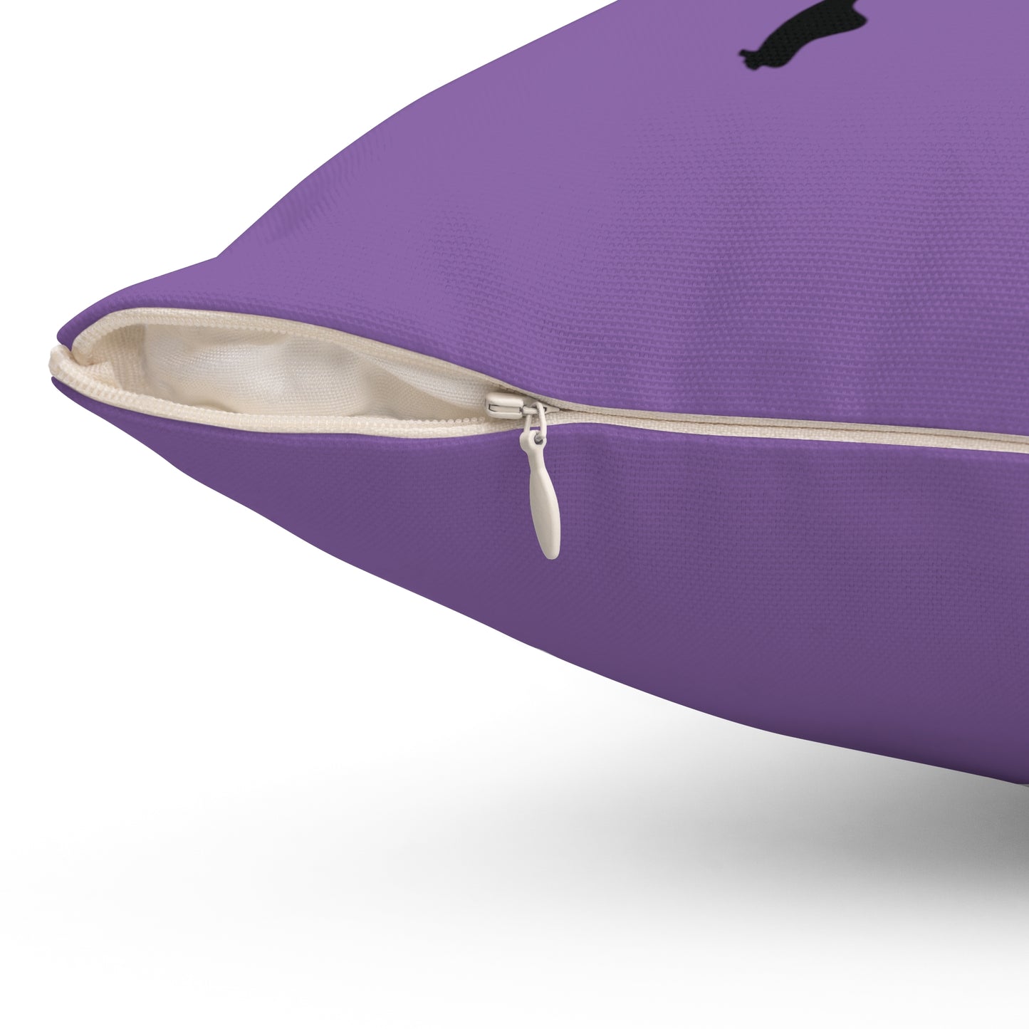 Witch please Square Pillow (Light Purple)