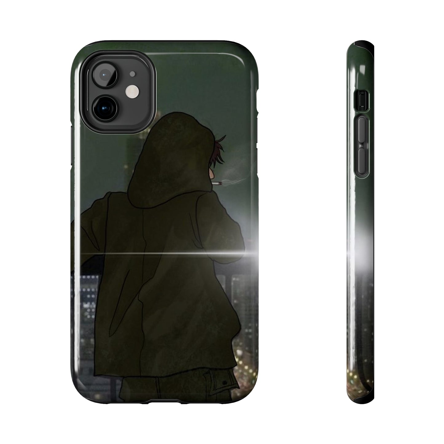 Thoughts at midnight Phone Cases