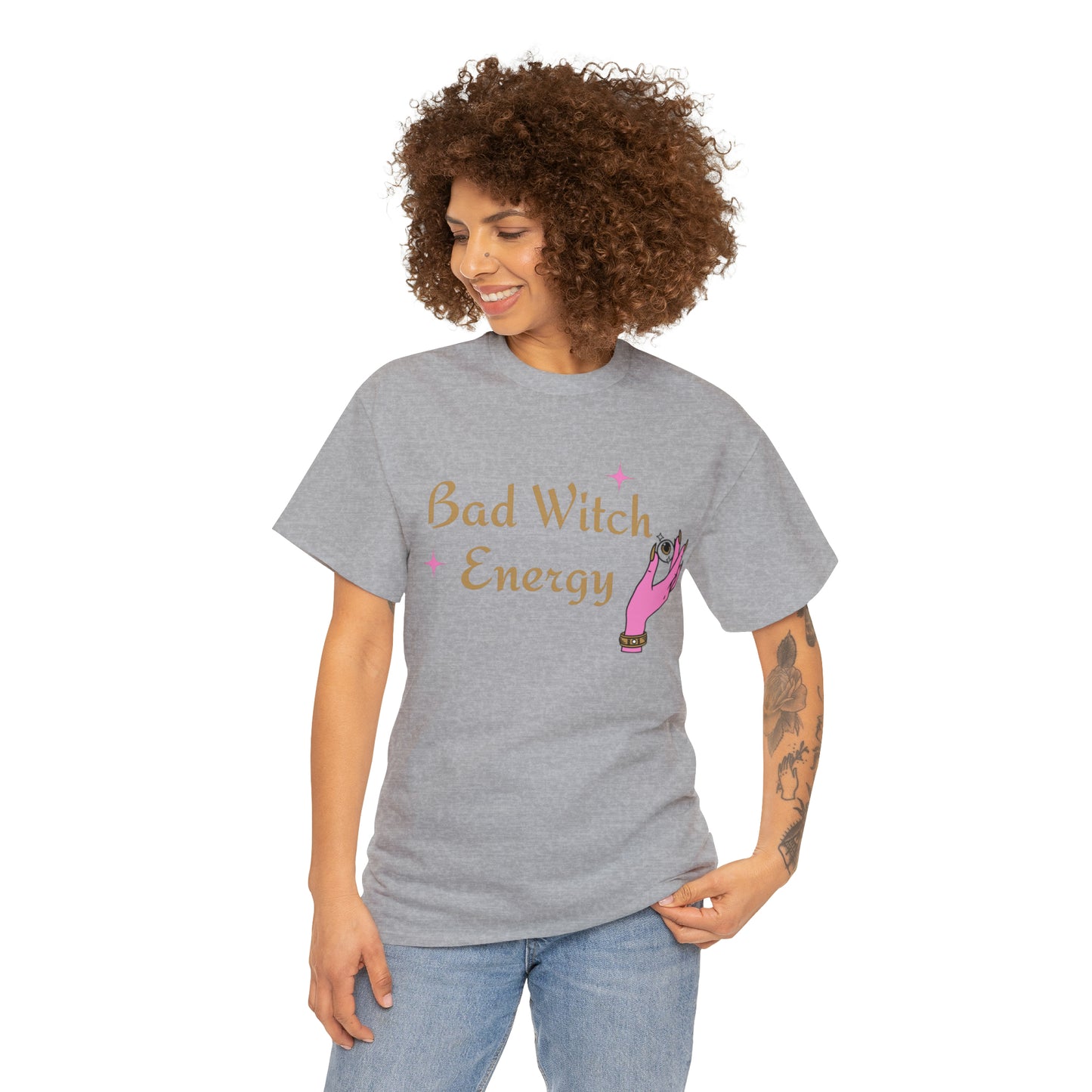 Bad Witch Energy Heavy Cotton Tee