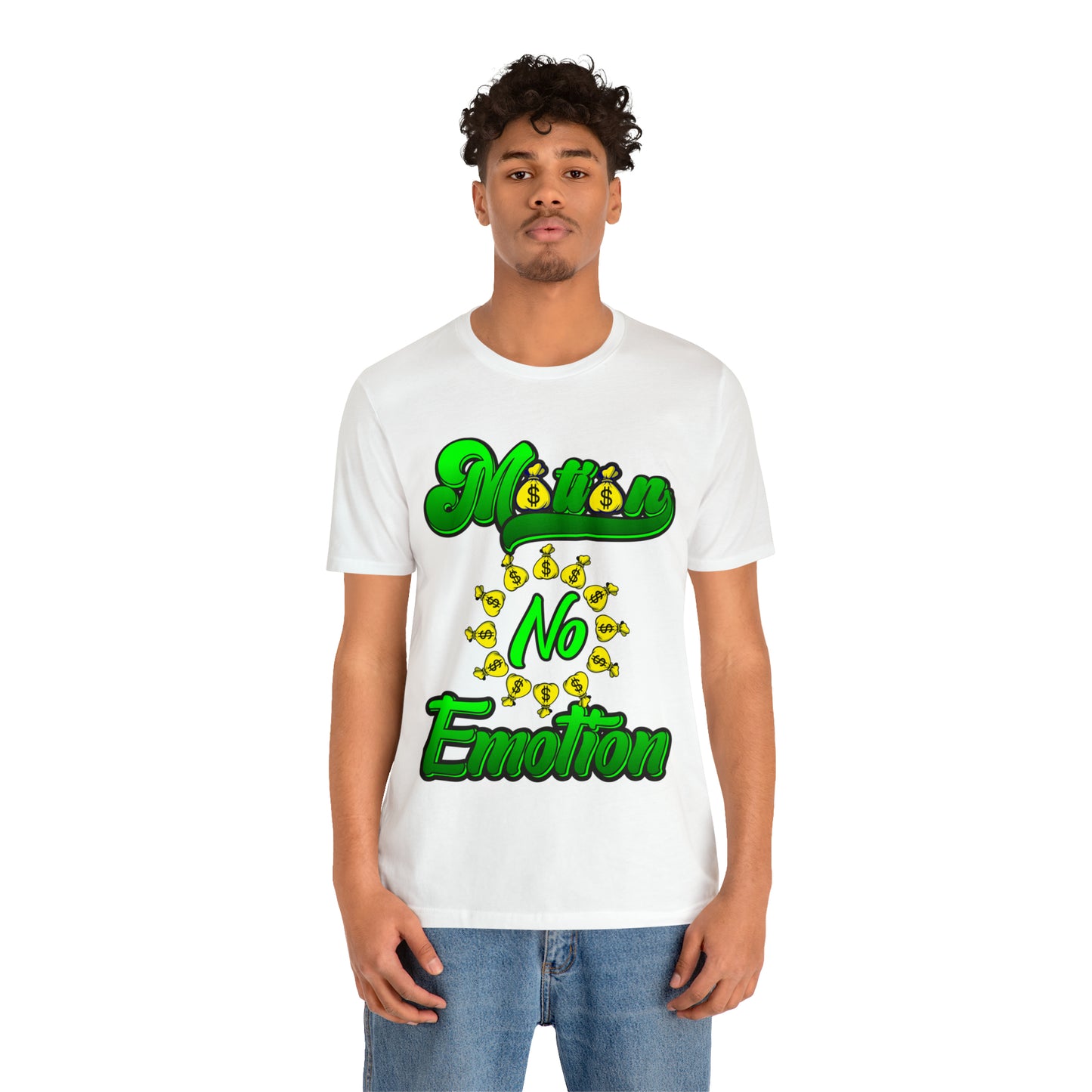 Motion No Emotion (moneybag) Jersey Short Sleeve Tee