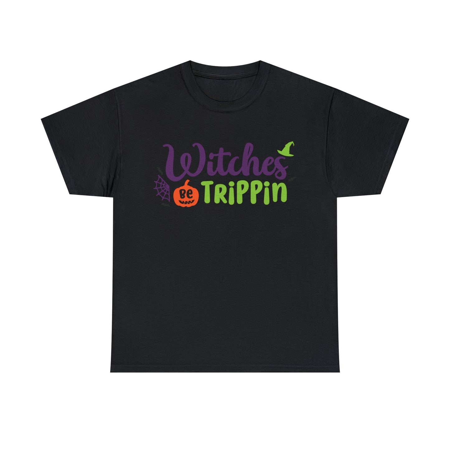 Witches be trippin Unisex Heavy Cotton Tee