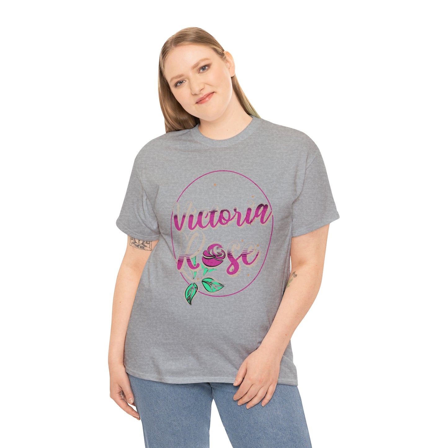 Victoria Rose Heavy Cotton Tee