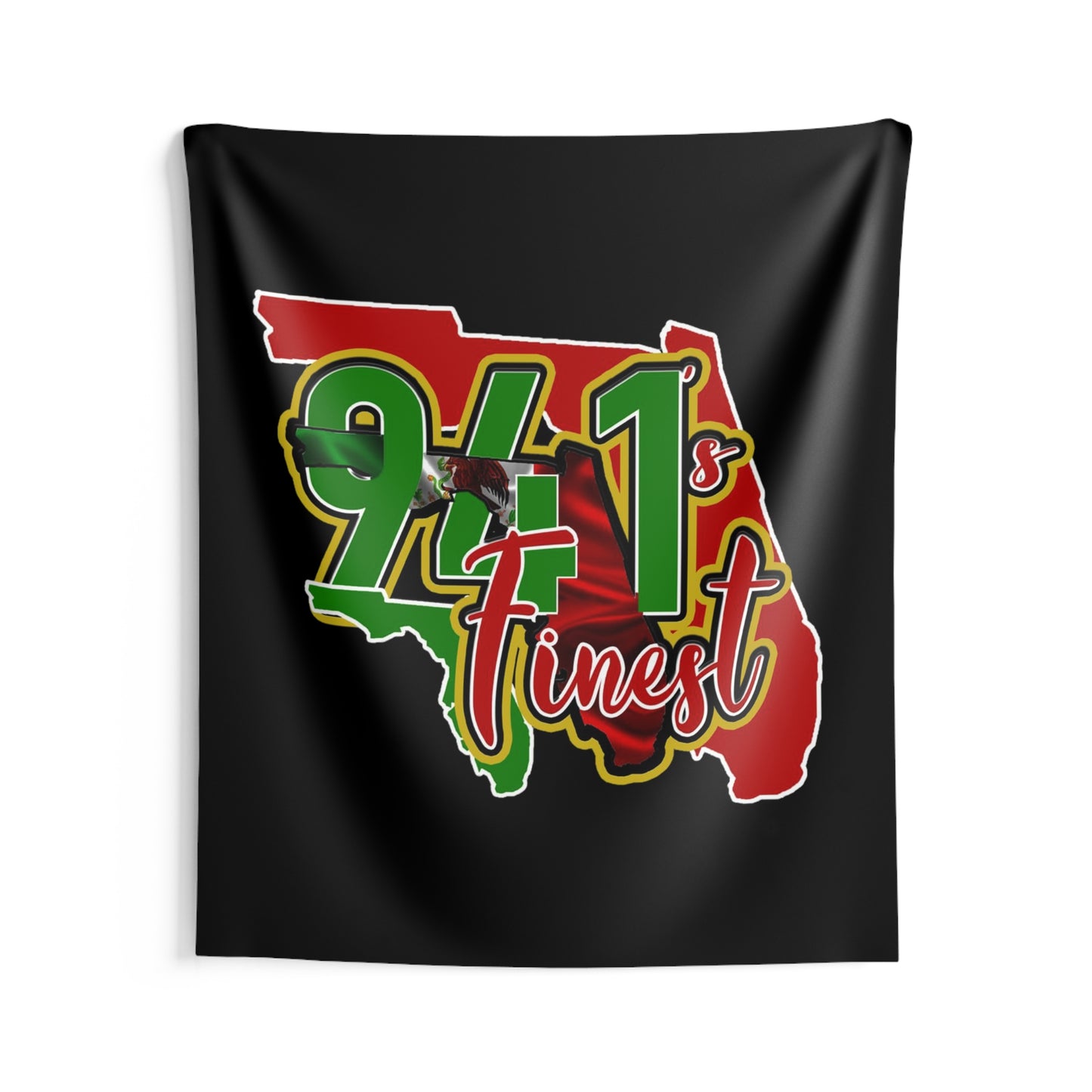 941’s Finest Indoor Wall Tapestry (Mexican Flag)