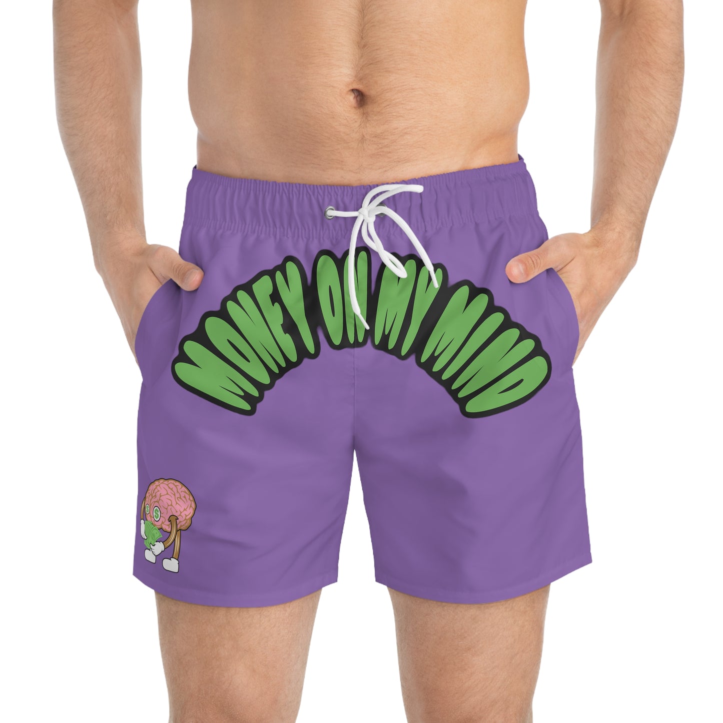 Light Purple Swim Trunks - Quick-Dry Shorts | Fromth33rd