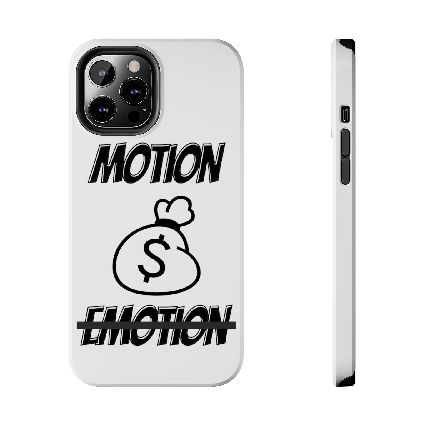 Motion No Emotion Phone Case