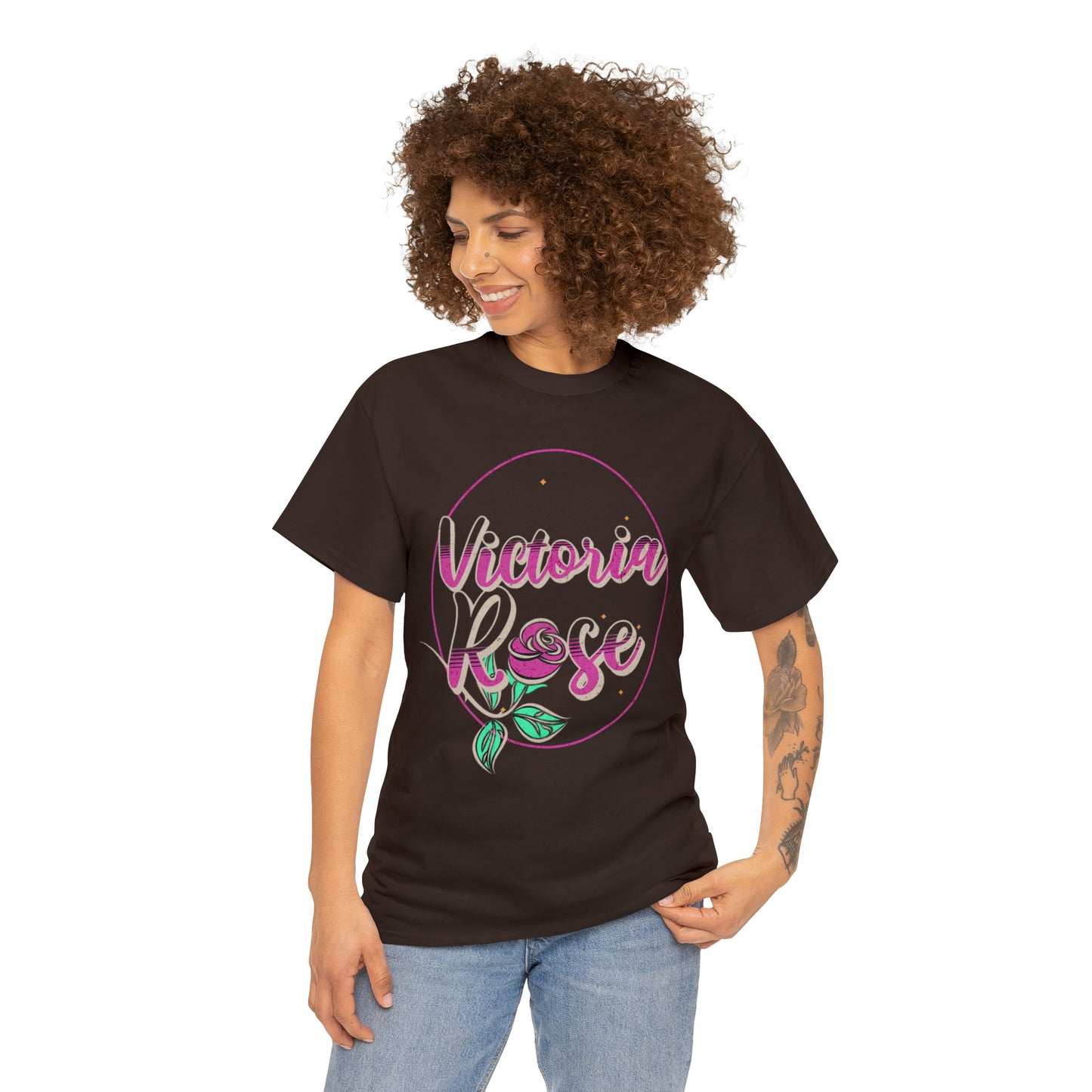 Victoria Rose Heavy Cotton Tee