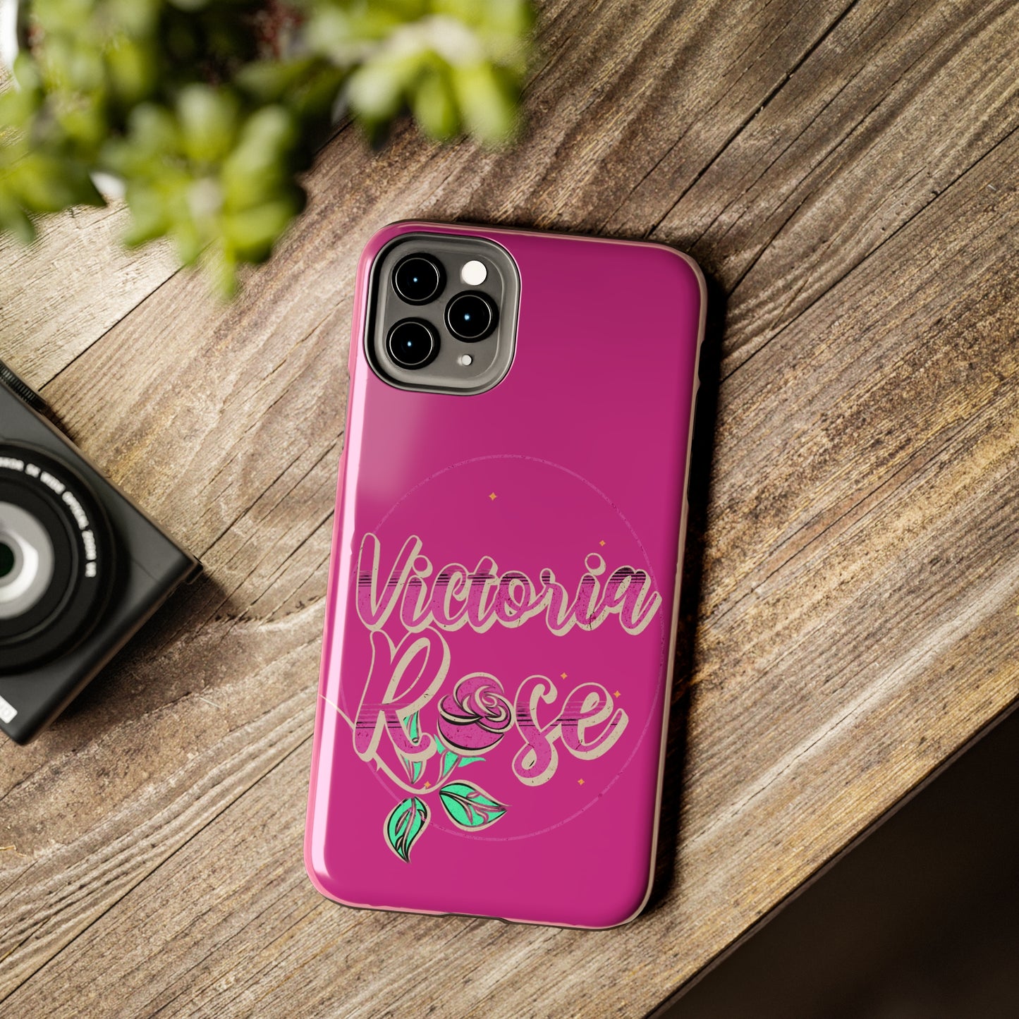 Victoria Rose Phone Case (Pink)