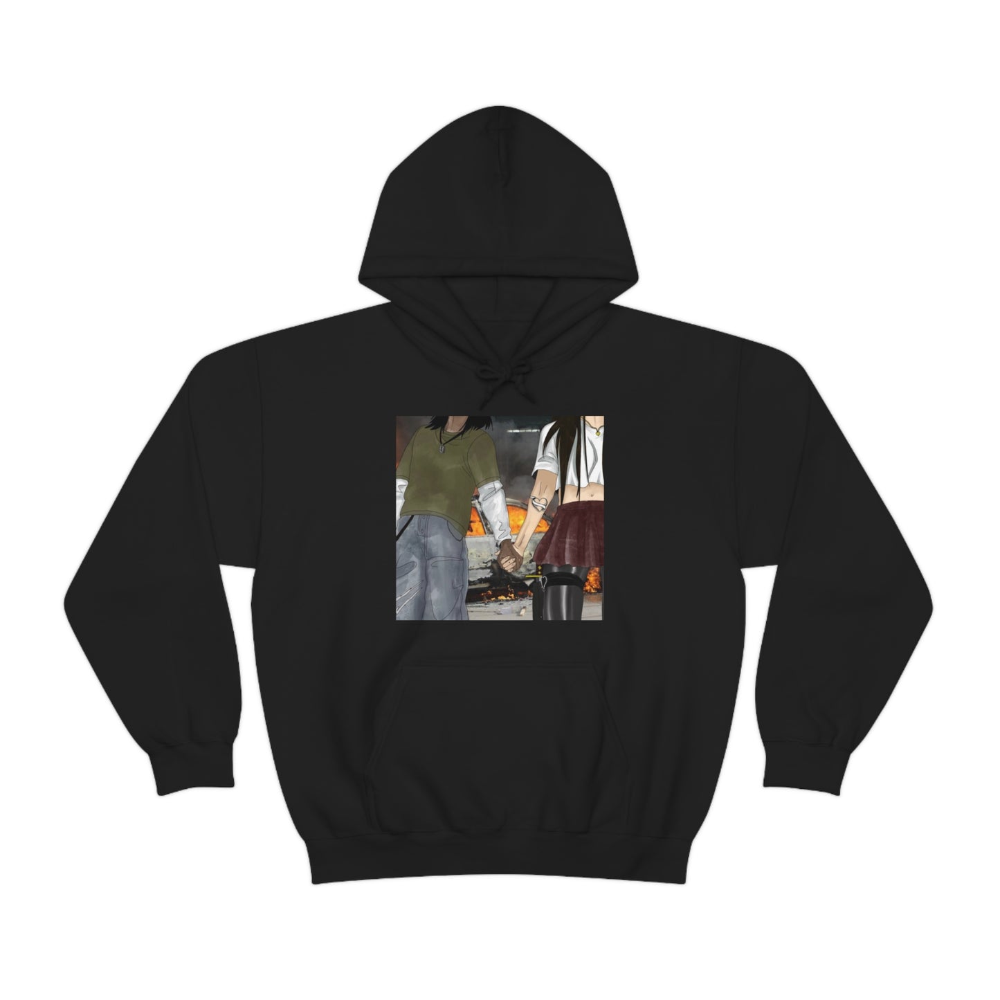 “Through hell and back” Hooded Sweatshirt