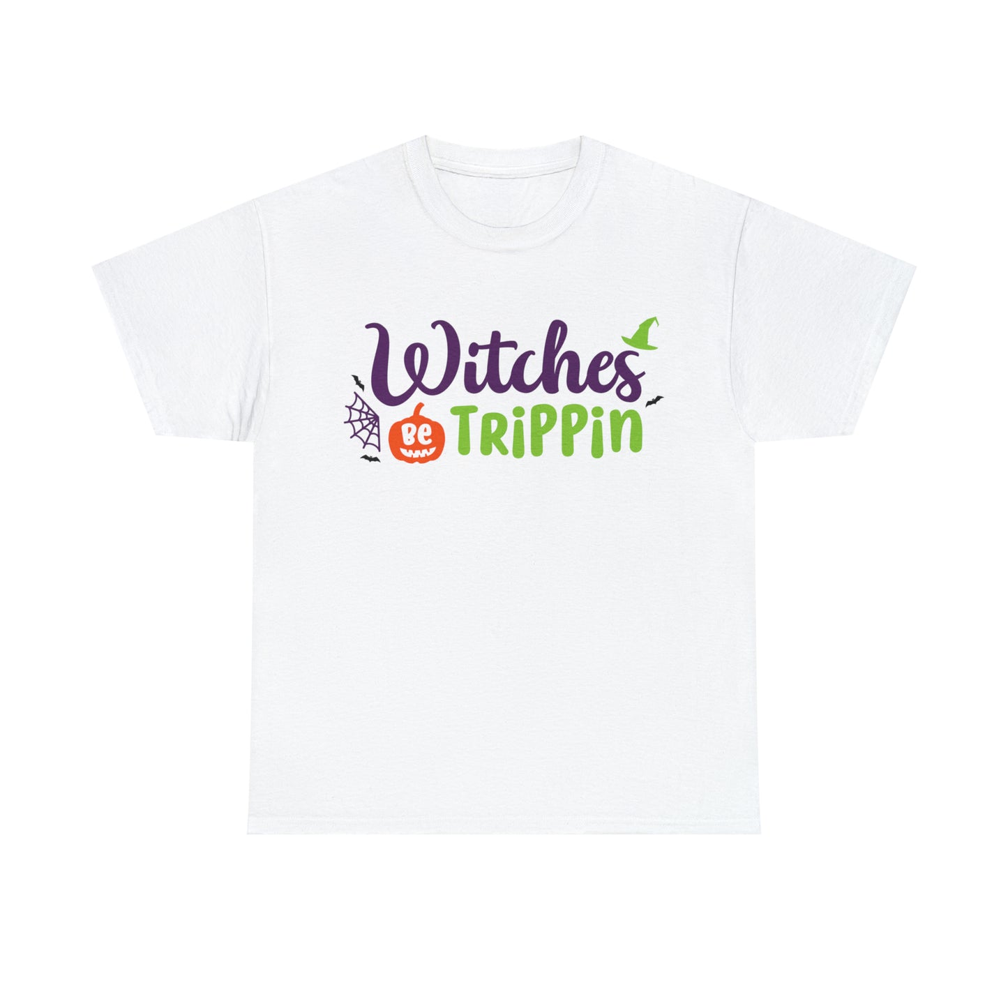 Witches be trippin Unisex Heavy Cotton Tee