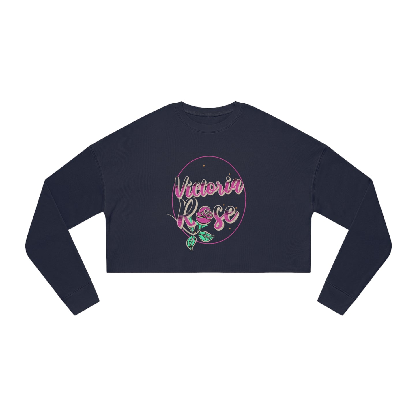 Victoria Rose Cropped Sweatshirt