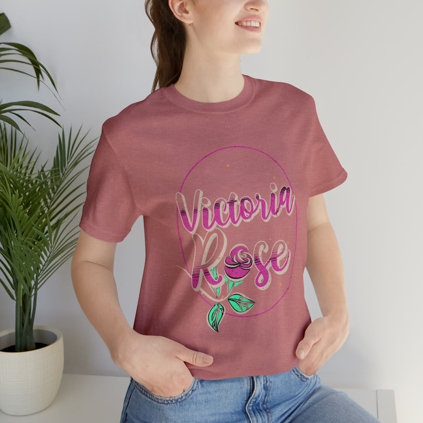 Victoria Rose Jersey Short Sleeve Tee
