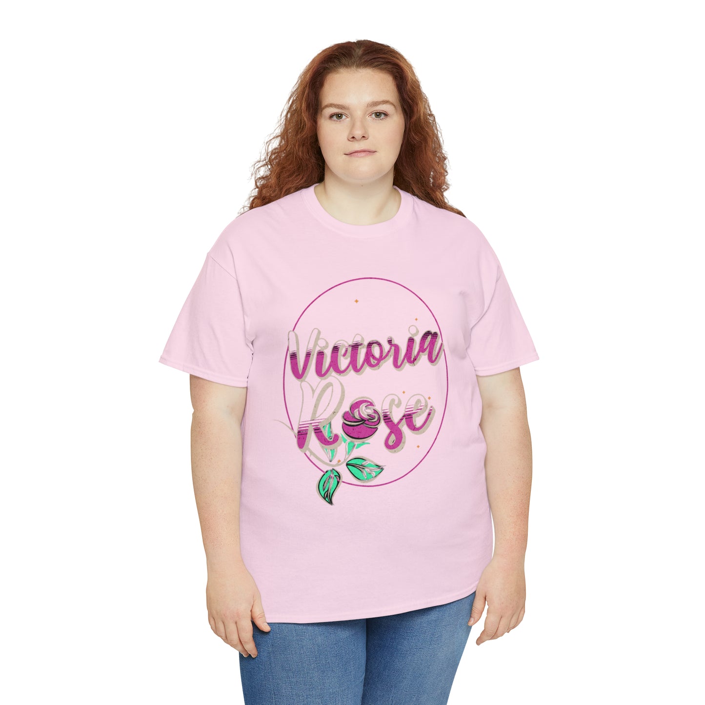Victoria Rose Heavy Cotton Tee