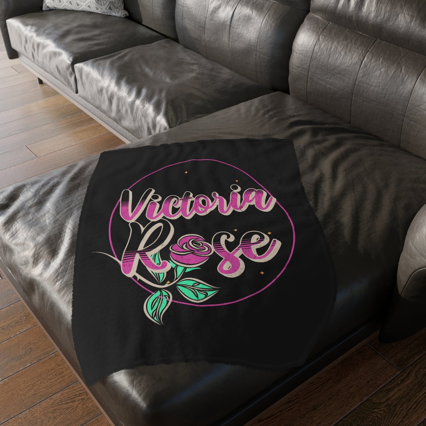 Victoria Rose Blanket (Two-sided print)