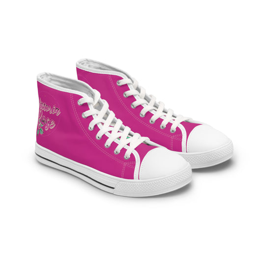 Victoria Rose Women's High Top Sneakers