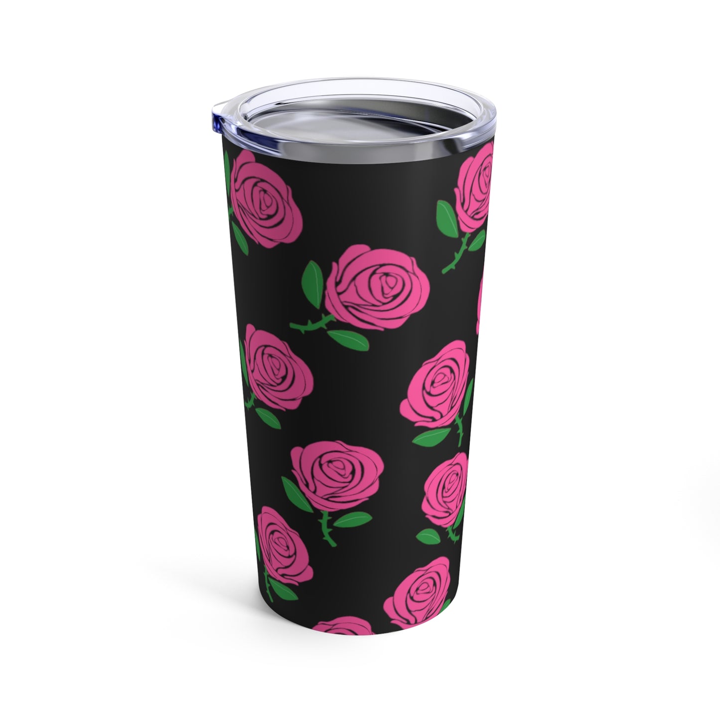 Victoria Rose (Roses everywhere) Tumbler 20oz (Black)