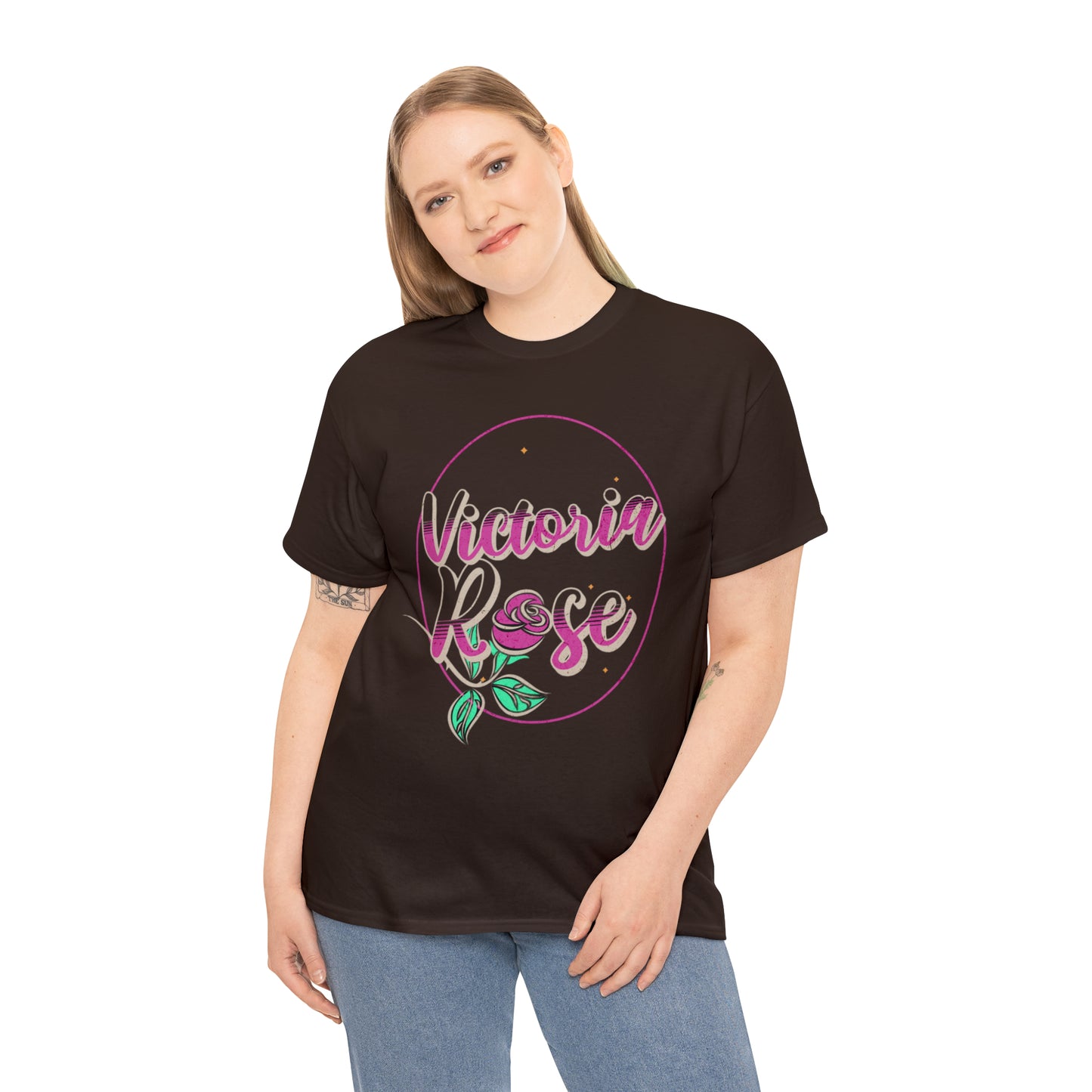 Victoria Rose Heavy Cotton Tee