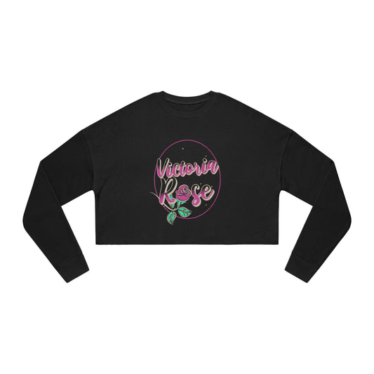 Victoria Rose Cropped Sweatshirt