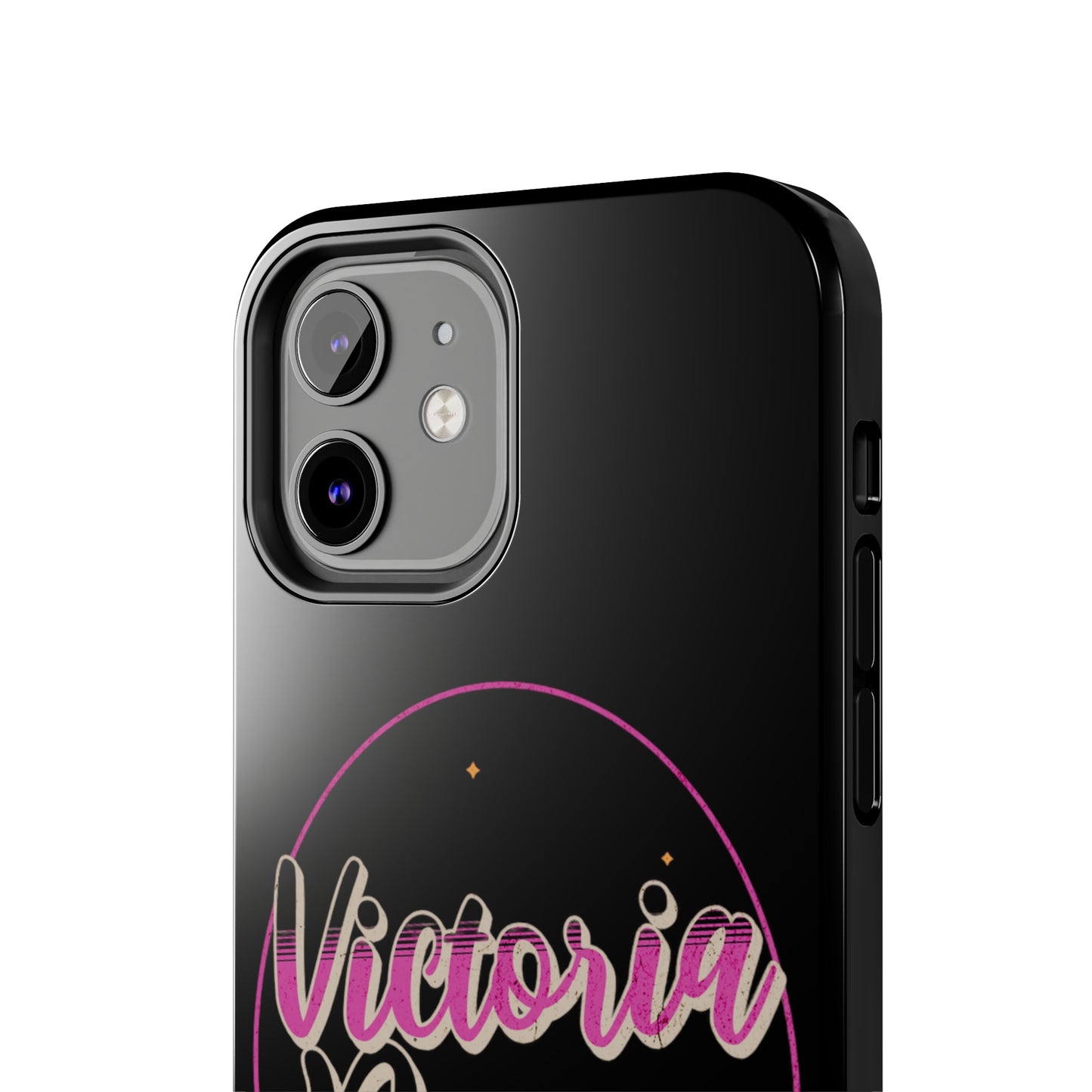Victoria Rose Phone Case (Black)