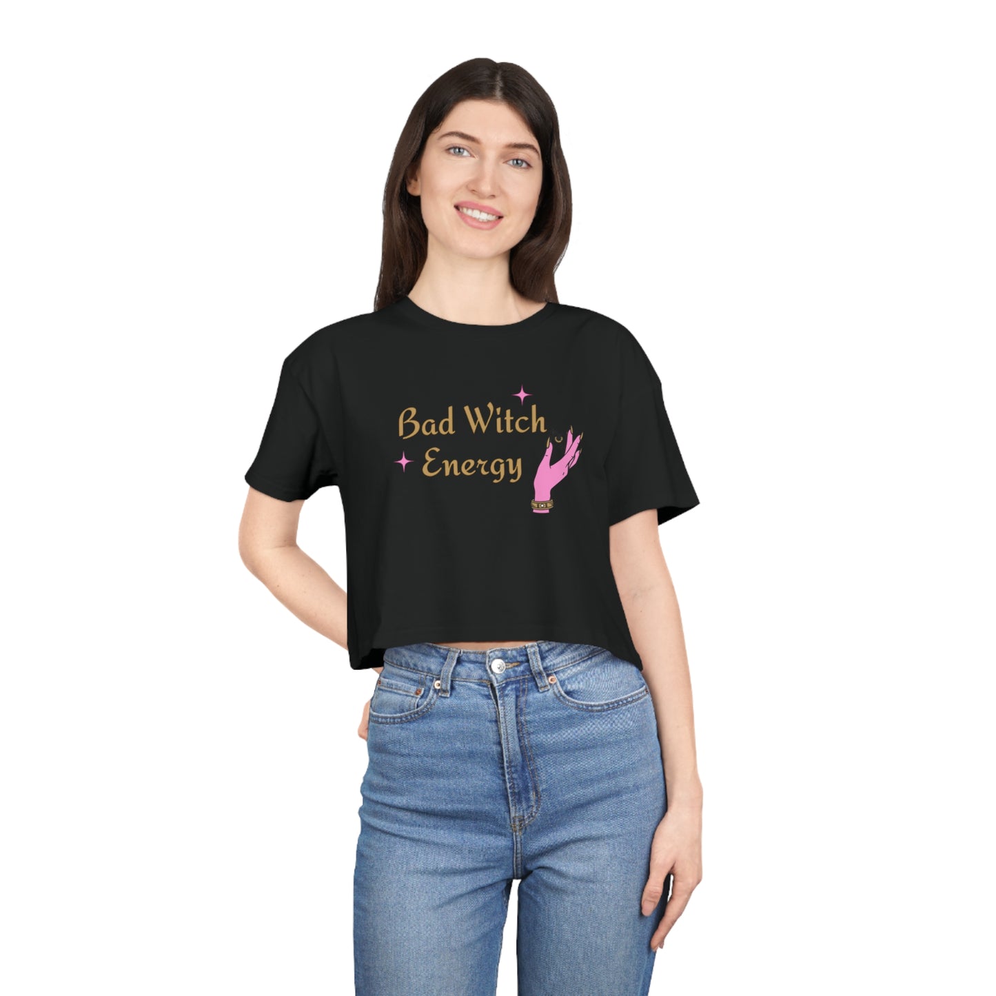 Bad witch energy Women's Crop Tee