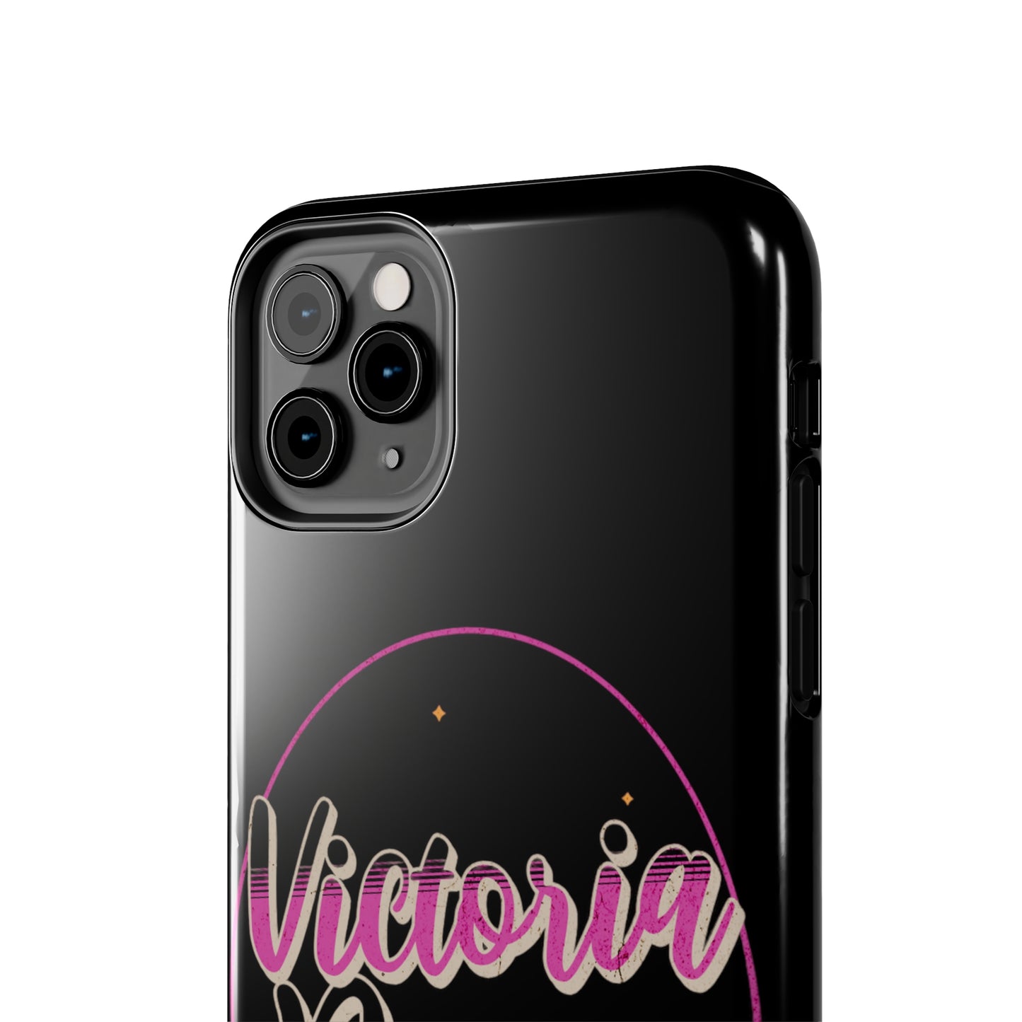 Victoria Rose Phone Case (Black)