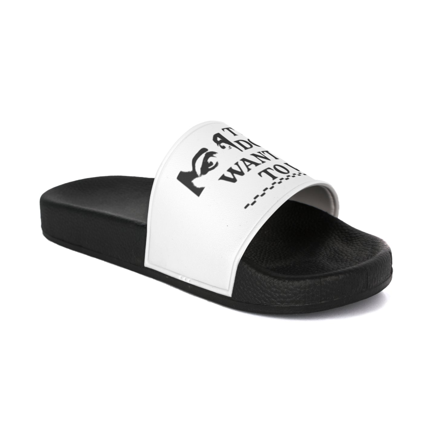 Don’t Want Me to Win Slide Sandals | Fromth33rd