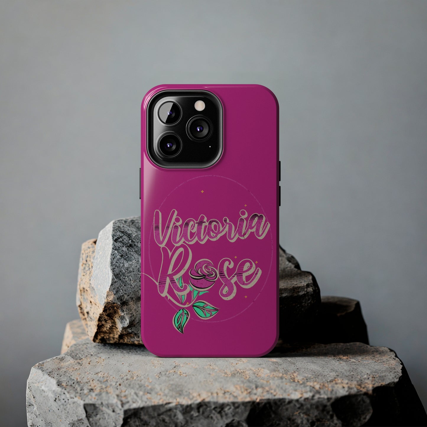Victoria Rose Phone Case (Pink)