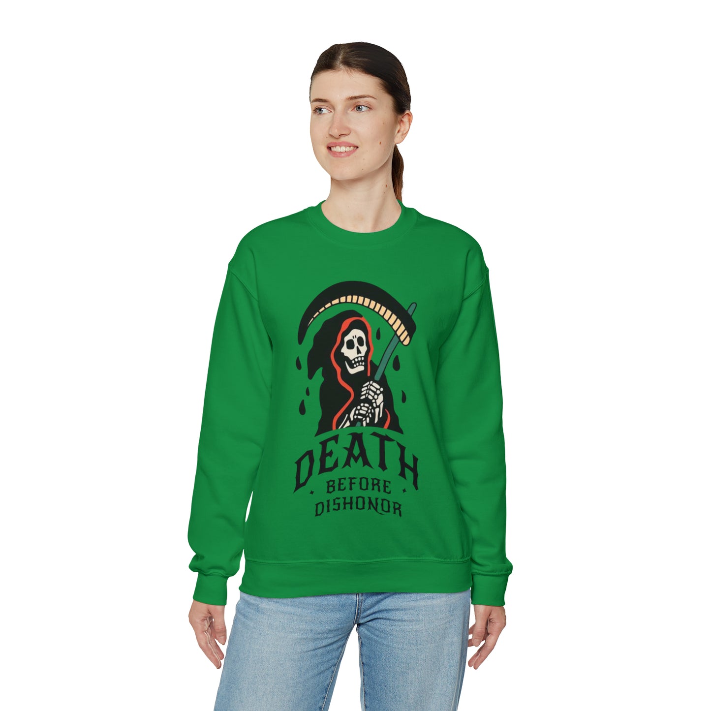 Death before dishonor Crewneck Sweatshirt