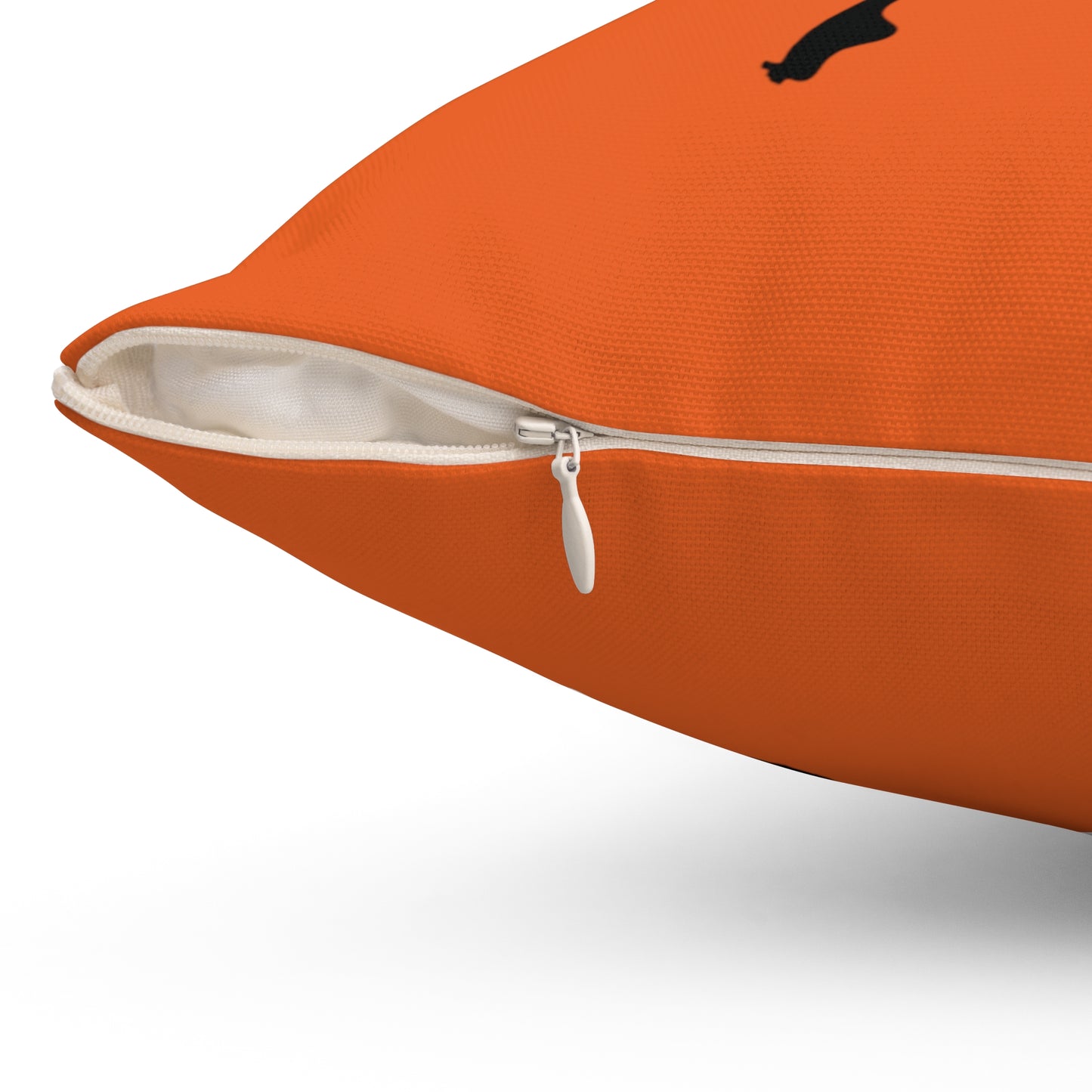 Witch please Square Pillow (Orange)