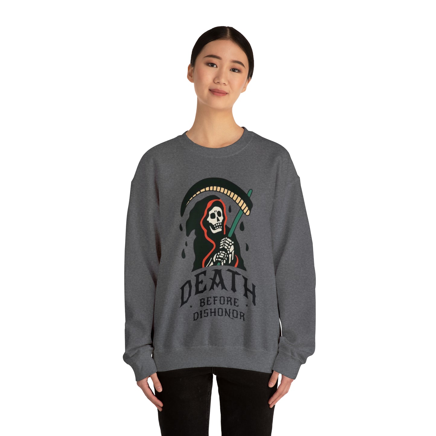 Death before dishonor Crewneck Sweatshirt