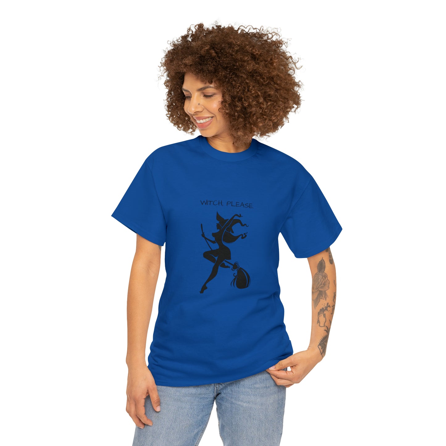 Witch please Heavy Cotton Tee