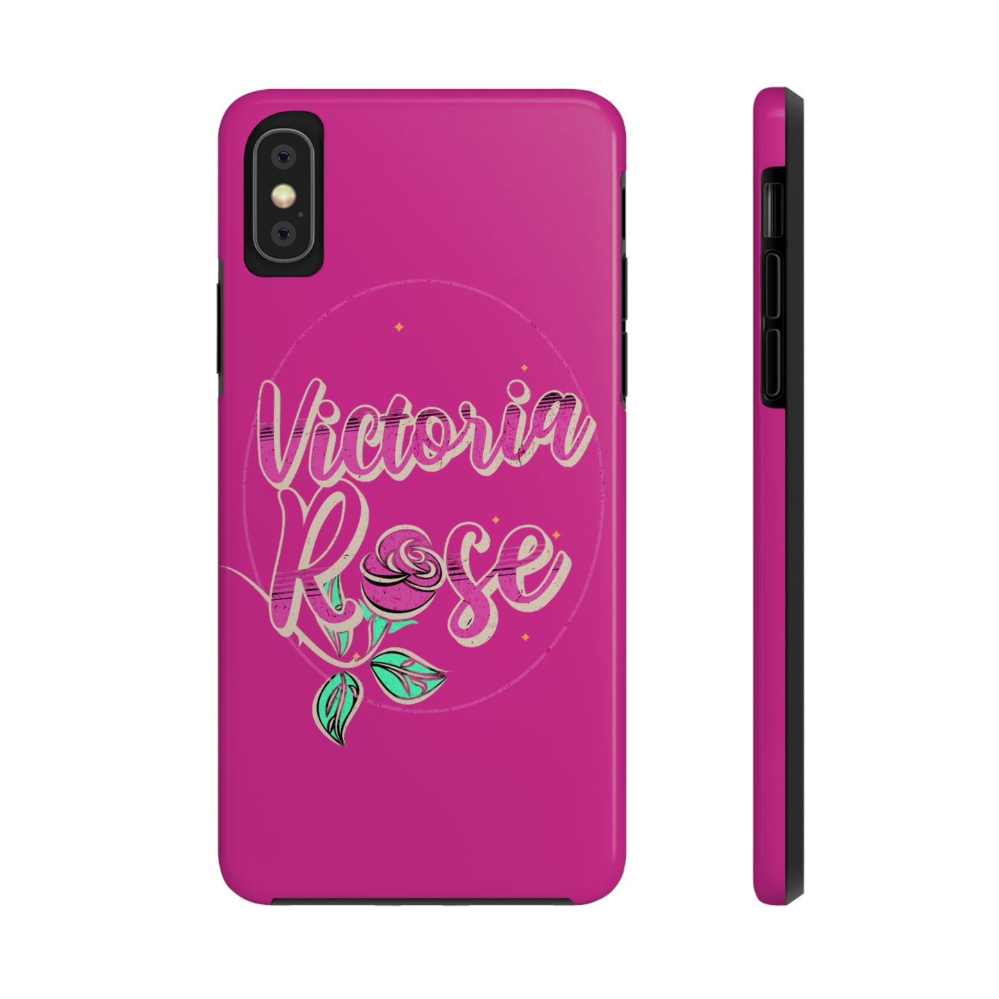 Victoria Rose Phone Case (Pink)