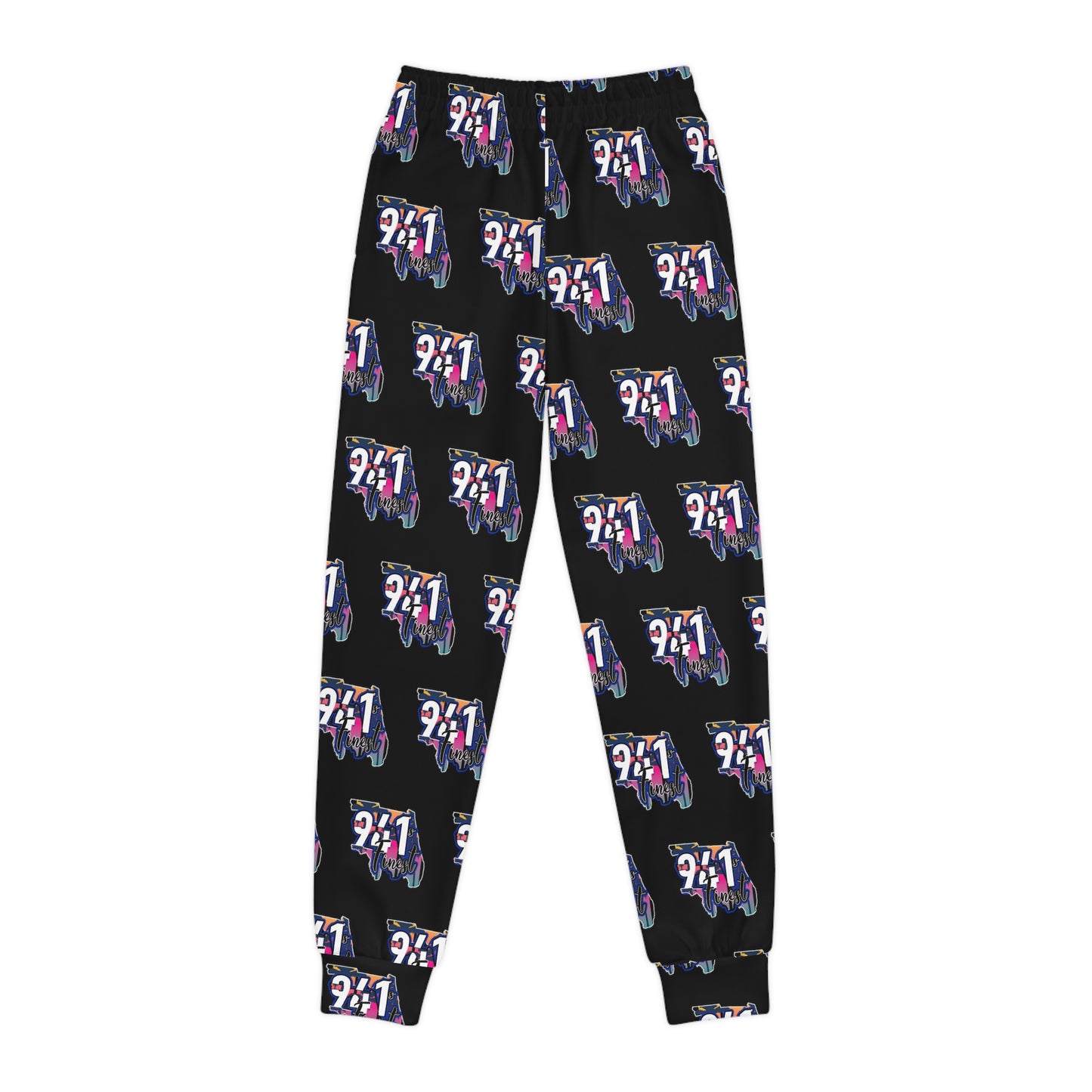 941s Finest Youth Joggers All over (Palm trees)