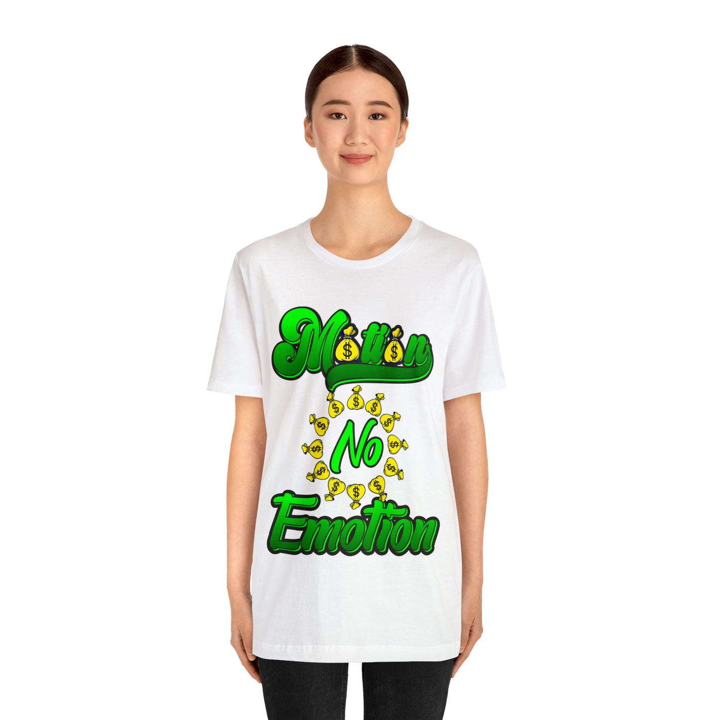Motion No Emotion (moneybag) Jersey Short Sleeve Tee