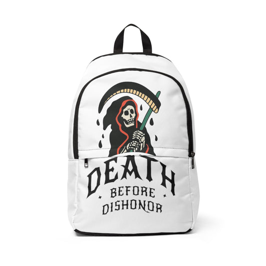 Death before dishonor backpack