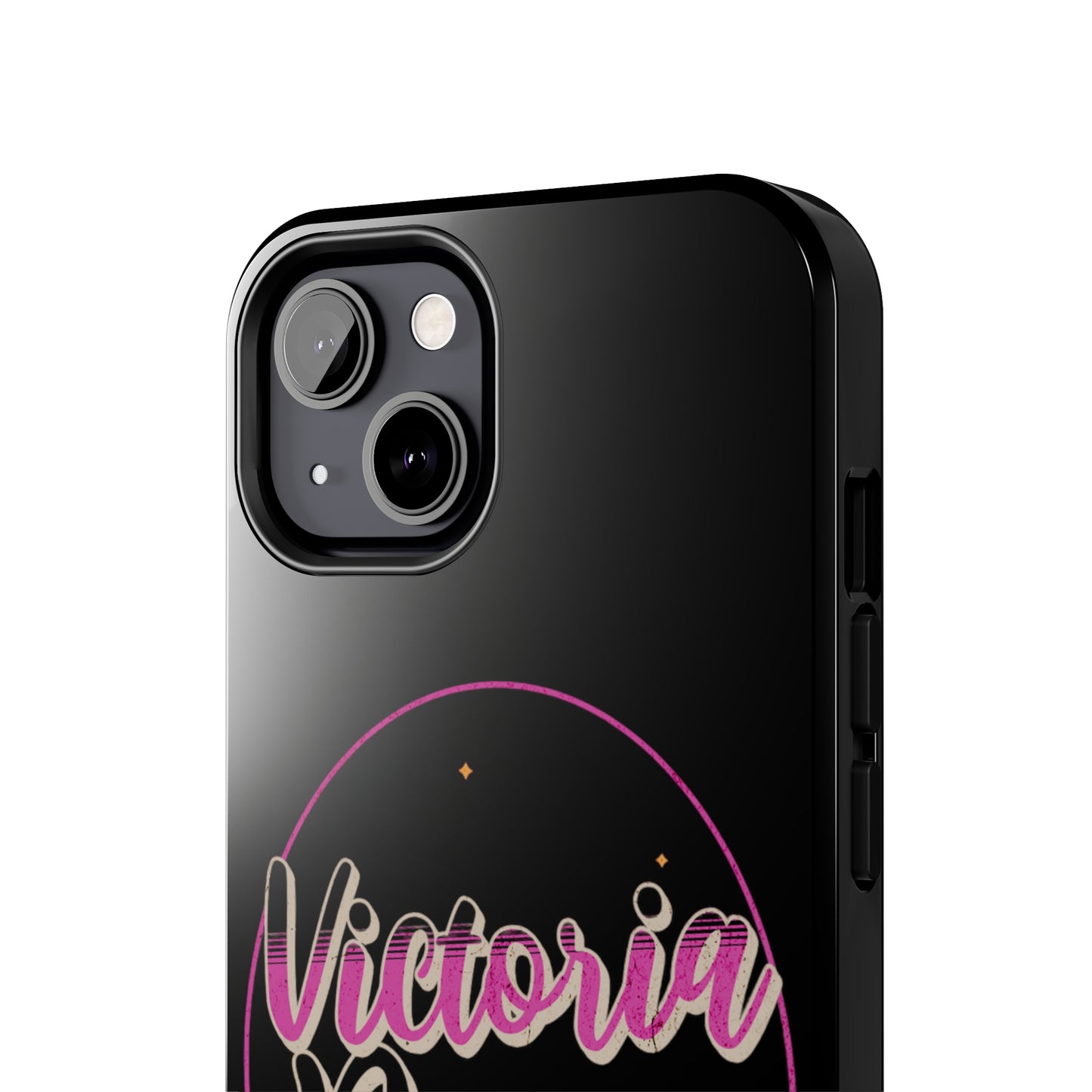Victoria Rose Phone Case (Black)