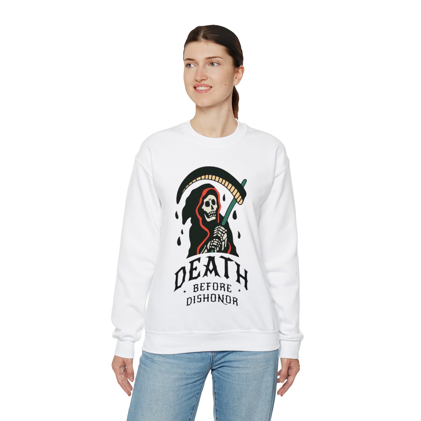 Death before dishonor Crewneck Sweatshirt