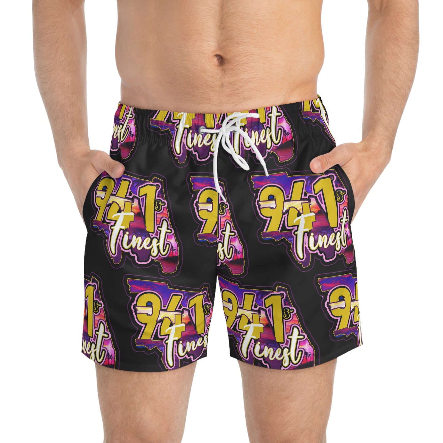 941’s Finest Swim Trunks (Sunset)