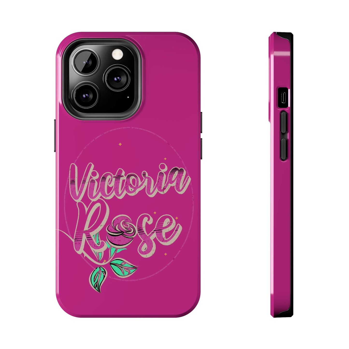 Victoria Rose Phone Case (Pink)
