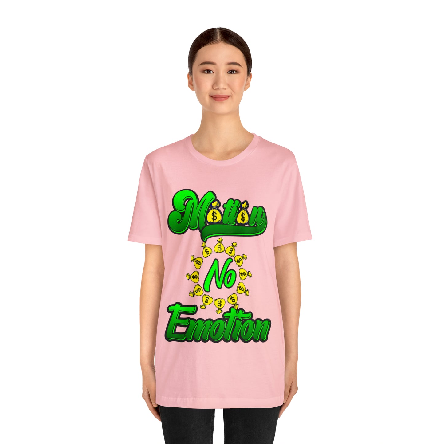 Motion No Emotion (moneybag) Jersey Short Sleeve Tee