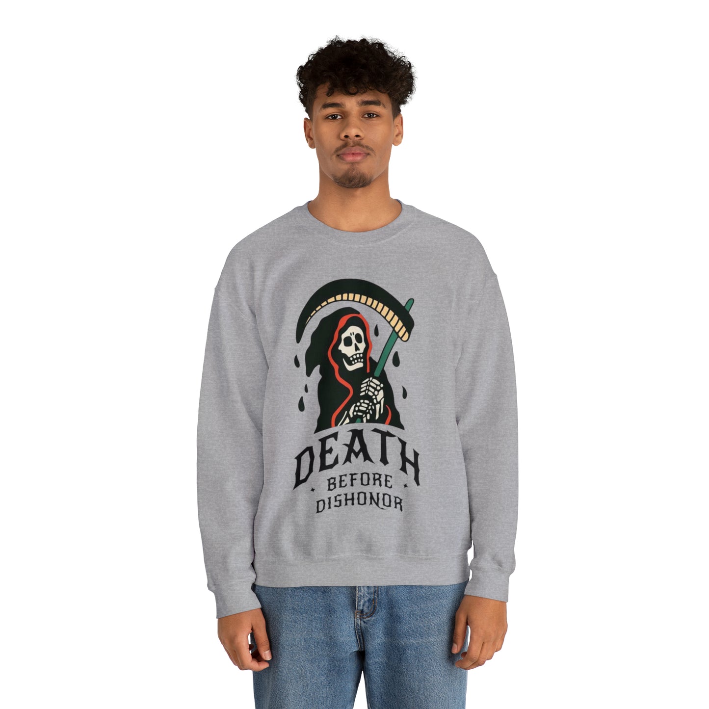 Death before dishonor Crewneck Sweatshirt