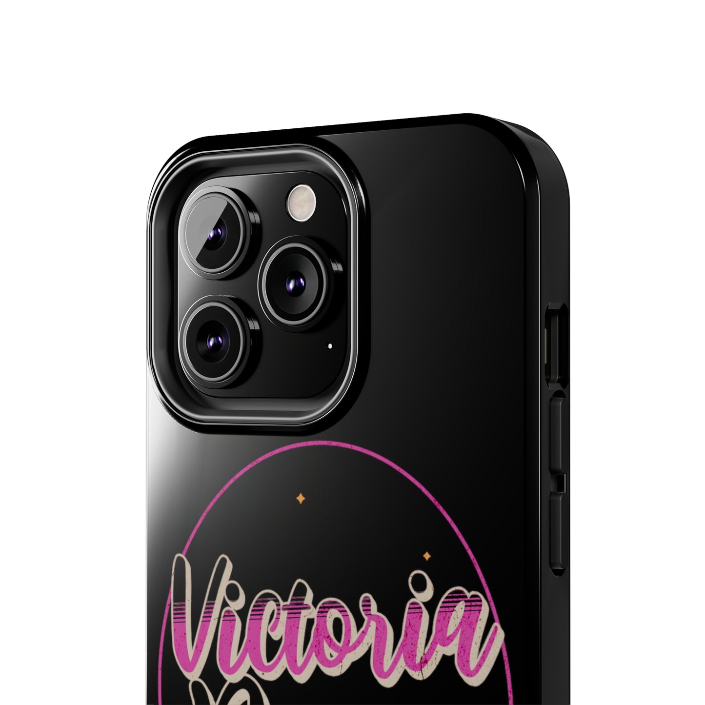 Victoria Rose Phone Case (Black)