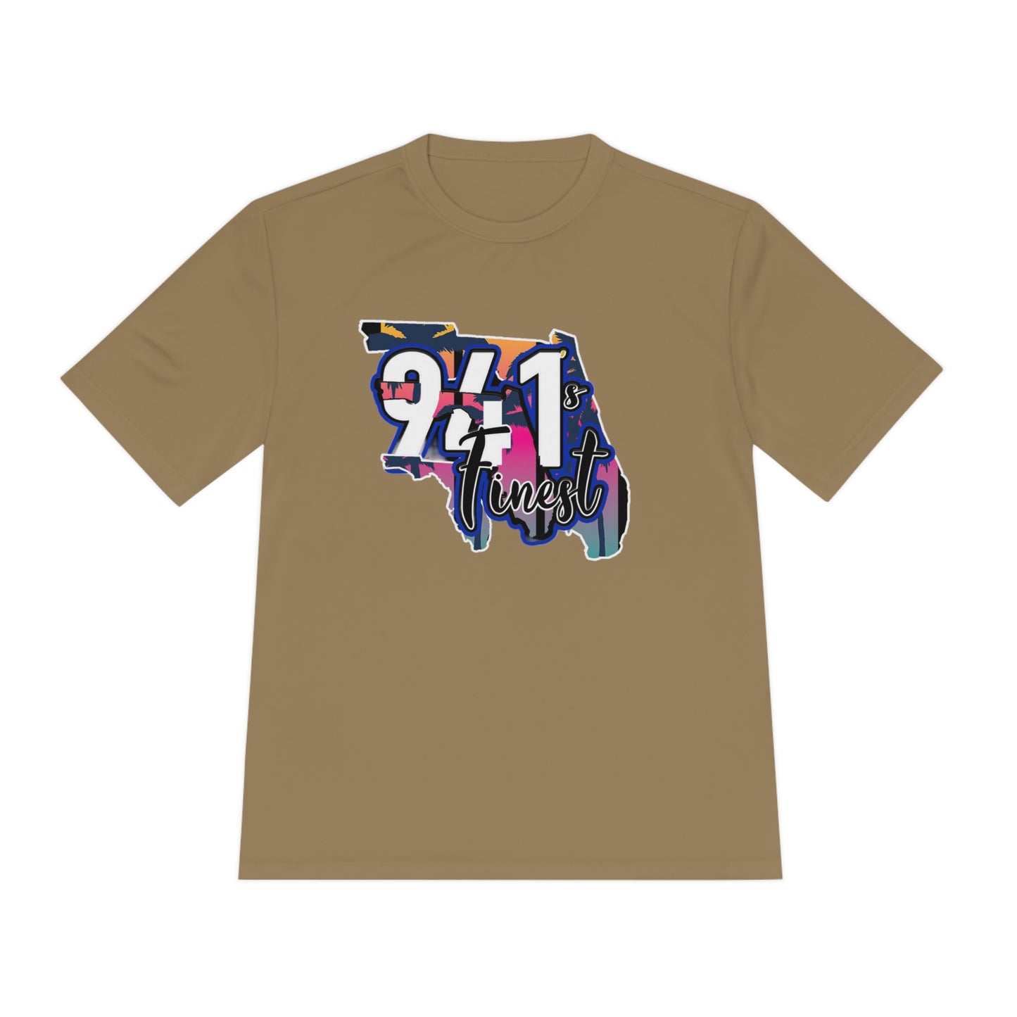 941s Finest Moisture Wicking Tee (Palm trees)