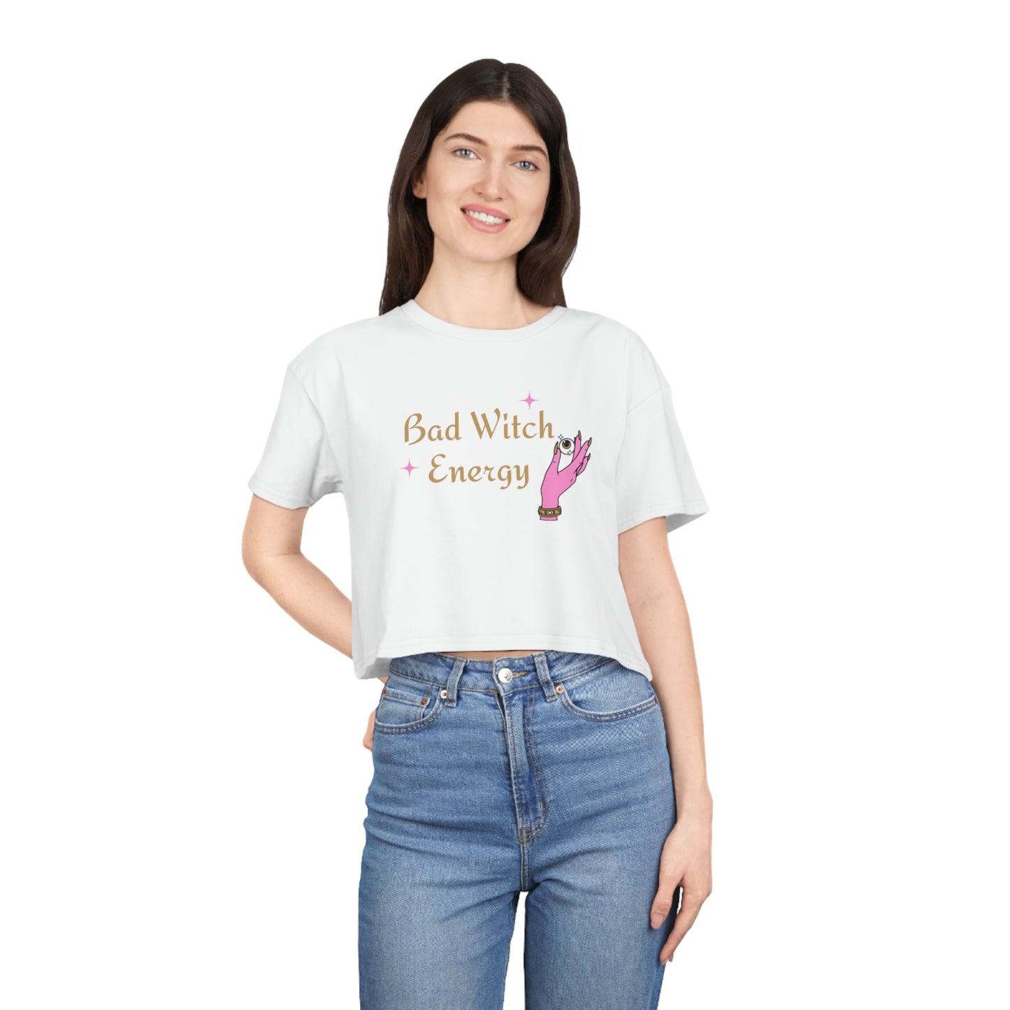 Bad witch energy Women's Crop Tee