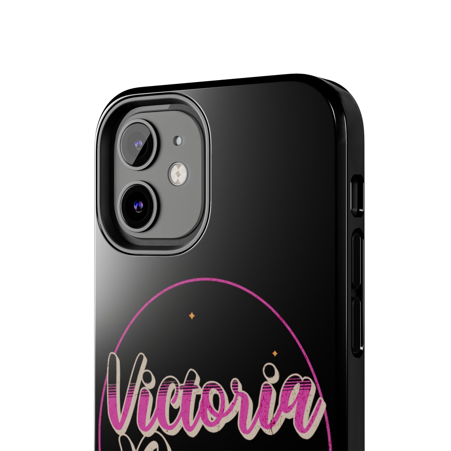 Victoria Rose Phone Case (Black)