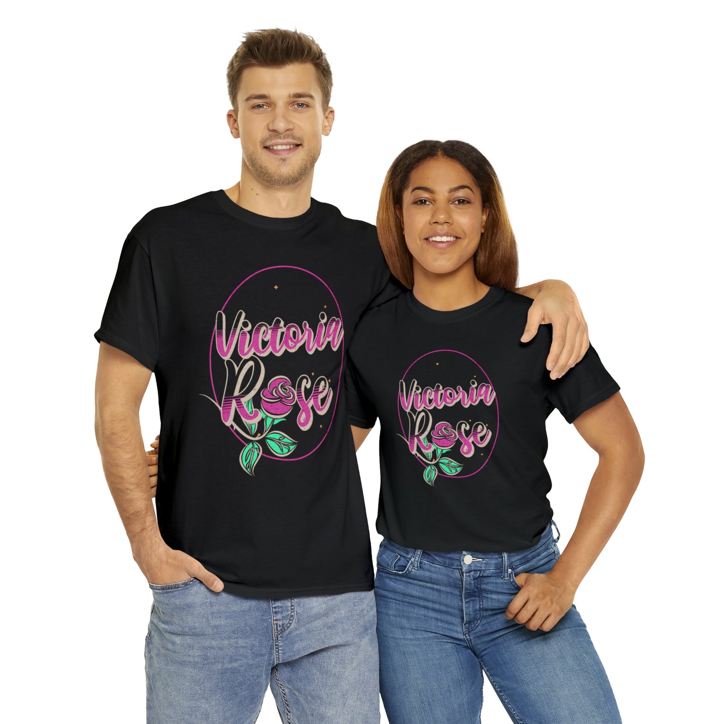 Victoria Rose Heavy Cotton Tee